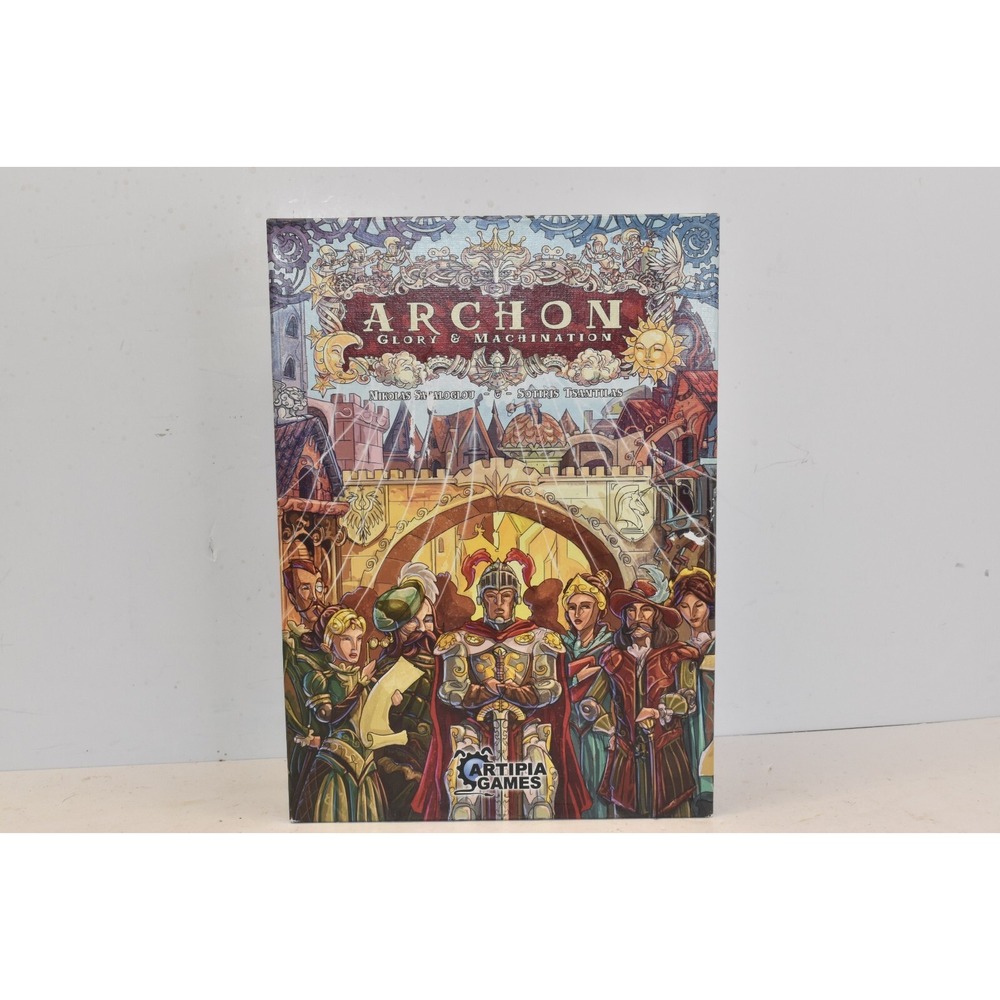 Archon Glory & Machination Board Game By Artipia Games 2013 COMPLETE